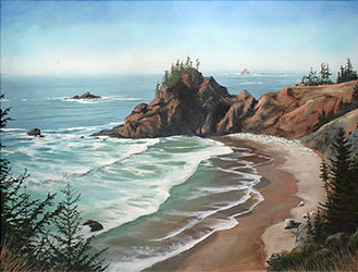 Doris Cove Painting